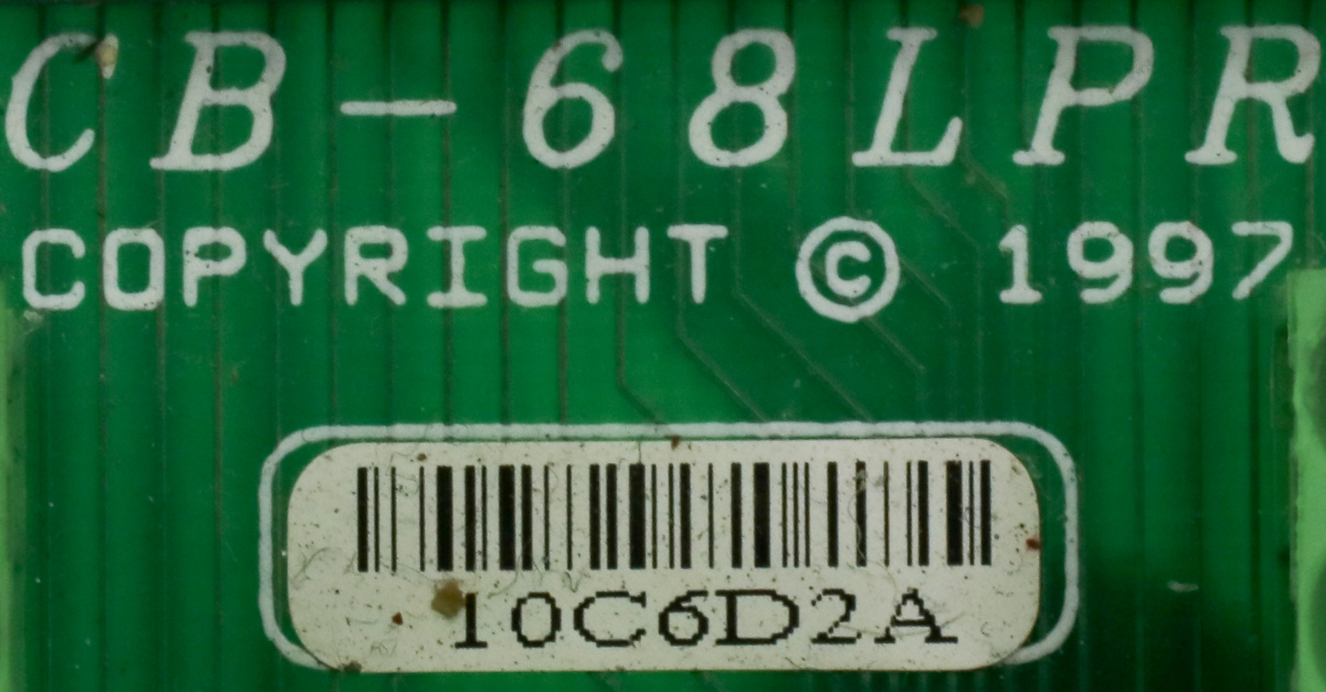 12703 NATIONAL INSTRUMENTS PCB, 68-PIN DIG & TRIGGER I/O TERMINAL
